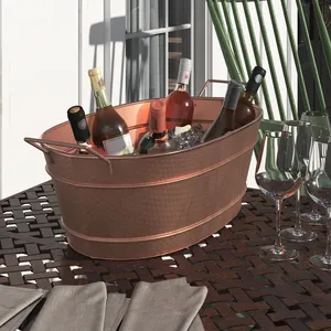 Luxury Stainless Steel Beverage Cooler Handmade for Resort Dining Premium Catering and Fine Restaurant ExperiencesZahid Exports - Product Image 5