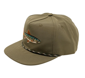 Injae Vina OEM ODM หมวกพิมพ์โลโก้5แผงหมวก Snapback พร้อมเชือกด้านหน้าหมวกเชือกรายละเอียดสำหรับกิจกรรมกลางแจ้ง - Product Image 1