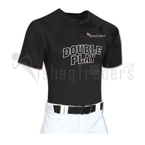 Maillot de baseball personnalisé vert unisexe 100% polyester respirant pour adulte, impression par sublimation - Product Image 6