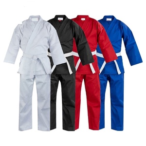 Kimono de judo robuste pour l'entraînement aux arts martiaux, en tissu de coton premium, construction renforcée, respirant et confortable - Product Image 4