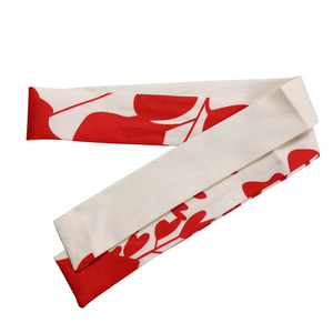 เดรสลายดอกวินเทจสำหรับผู้หญิง แต่งเข็มขัดตัดสี แขนยาว ชายกระโปรงไม่สมมาตร เป็นมิตรกับสิ่งแวดล้อม เอวสูง ยาวคลุมเท้า สไตล์ลำลอง - Product Image 6