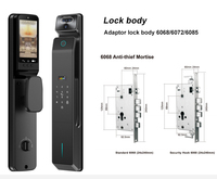 Cerradura Inteligente para Puerta con Cámara, Diseño Original de Fábrica, Fabricación Personalizada, Seguridad con Contraseña Digital y Aplicación Tuya