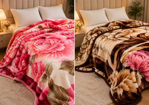 100% Polyester Knitted Raschel Mink Blanket Super Soft Heavy GSM Warm All-Season Modern Customizable Bed & Home Use - Product Image 3