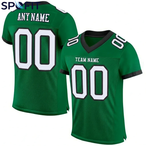 Nouveauté, maillot de football américain confortable, respirant, style personnalisé, séchage rapide, maillots de football américain pour garçons - Product Image 1