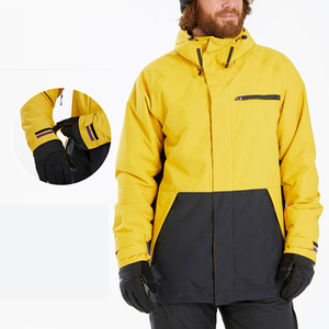 Chaqueta de Esquí con Logotipo Personalizado OEM para Hombre, Chaqueta Impermeable para Snowboard, Cortavientos, Aislada, Ropa Deportiva para Exteriores de Fábrica - Product Image 1