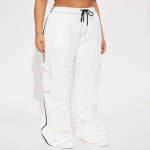 Windbreaker Pants Custom Embroidery Water Resistant Track Trousers Export Pakistan Supplier OEM - Product Image 4