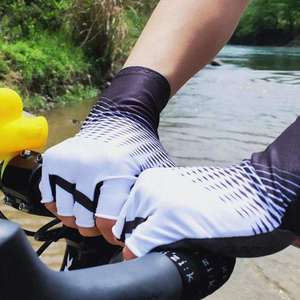 Gants de cyclisme unisexes sans doigts, antidérapants, absorbant les chocs, respirants - Product Image 5