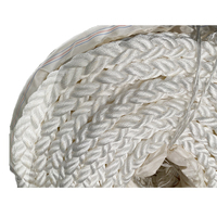 Corde flottante hybride en polypropylène et polyester JINLI haute résistance 8/12 brins, en PP et PET mélangés, pour amarrage de bateaux marins et pêche