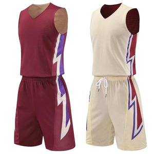 Conjunto de Uniformes de Baloncesto Reversibles para Hombre Adulto 2026, Trajes Deportivos Transpirables de Doble Cara para Equipo - Product Image 1
