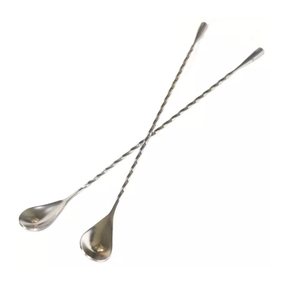 Cuchara de Acero Inoxidable para Bar, Accesorio Personalizado, Cuchara para Cócteles con Logotipo Exclusivo Personalizable - Product Image 2