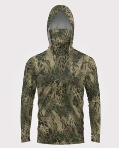 เสื้อตกปลาผู้ชาย โพลีเอสเตอร์ 100% ลายเรียบ ป้องกันรังสียูวี แห้งเร็ว ระบายอากาศได้ดี กันน้ำ UPF 50+ รับทำโลโก้ตามสั่ง ขายส่ง - Product Image 2