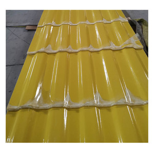 Plaque de toiture en FRP Skylight, haute résistance, ondulée, en fibre de verre, translucide, transparente, panneau de toiture en plastique clair - Product Image 1