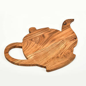 <b>Food</b> Safe Carrot Shaped Wooden Serving Platter Acacia Wood Kids Charcuterie Board Funny Easter Plates Custom Wooden Serving Tray - Product Image 5