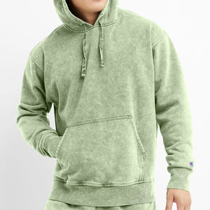 Sudaderas y hoodies para hombre, personalizadas, extragrandes, de algodón orgánico 100% forro polar, fabricante mayorista, lavado ácido para hombre - Product Image 5