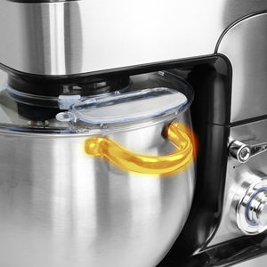 Batidora de Pedestal de Acero Inoxidable de 12L y 2000W de Alta Velocidad con Cabezal Inclinable, 6 Velocidades, Comercial, para Masa, Alimentos y Pasteles, Precio de Fábrica - Product Image 5