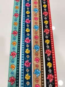 Atractivo encaje con estampado floral digital disponible en múltiples patrones y colores. - Product Image 4