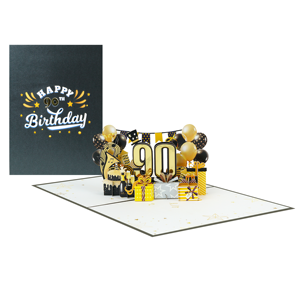 Kiricard 3D Pop Up <b>Birthday</b> <b>Paper</b> Cards Custom Design with Elegant Envelope for Retail Bulk - Product Image 1