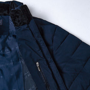 Veste de travail d'hiver pour hommes, manteau épais rembourré en polyester-coton rembourré avec rembourrage matelassé pour plus de confort, prix abordable pour les garçons - Product Image 5