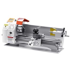 Tornio da banco di precisione 1250W brushless per metalli, 8.7 x 18 pollici, avanzamento automatico, 0-2500 RPM, per metallurgia - Product Image 5