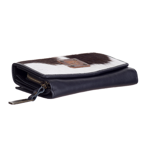 Trendy Brazilian Soft Hide Cow Hair on Fur <b>Leather</b> Women Girls Long Clutch Wallets <b>Purse</b> <b>Large</b> Capacity Pocket Bulk Sale Vintage - Product Image 4