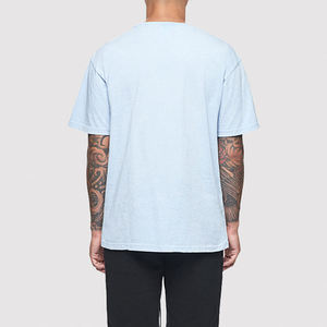 เสื้อยืดทรงบ็อกซี่ แขนเสื้อแบบดรอปไหล่ ตัดเย็บแบบครอป ผ้าคอตตอน 100% หนัก 250 กรัม ซักแล้ว ไม่ยับ สไตล์สตรีทแวร์ ไซส์ใหญ่ - Product Image 4