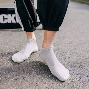 2026 New Design Casual Short Socks Breathable Adjustable Polyester Athletic for Men Anti-Bacterial Made Pakistan - Product Image 5