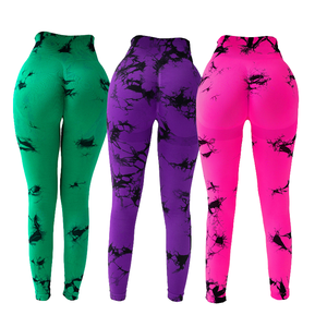 Conjunto de Leggings Deportivos sin Tirantes para Mujer, Talla XXL, Secado Rápido, Elástico en Cuatro Direcciones, Sin Costuras, Color Sólido, Cintura Elástica de Compresión - Product Image 3