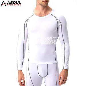 <b>Compression</b> <b>Shirts</b> Designed For Workout And Training With Stretchable Material And Breathable Fabric For Daily Activities - Product Image 3