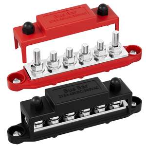 Barra de Distribución de Energía de Batería de 275A 48VDC con 6 Terminales para Uso Automotriz - Product Image 1