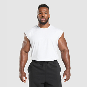 Summer <b>Men</b> Bodybuilding Sleeveless Tops Workout Fitness Vest <b>Men</b> New Fashion Tank Tops Oversize Casual <b>Singlets</b> - Product Image 1