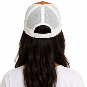 Casquette de baseball unisexe en maille, ajustable, 5 panneaux, broderie 3D, coton, style décontracté urbain, toutes saisons, mode extérieure - Product Image 4