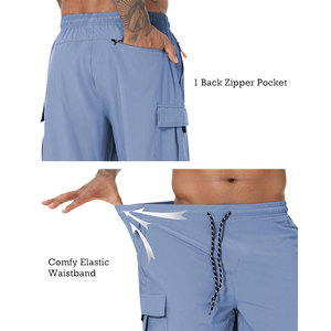 Cargo Shorts For Men's Button Fly Belt Closure Type Anti Shrink Quick Dry <b>Velcro</b> <b>Strap</b> Pocket Wear Shorts Custom design Logo - Product Image 3