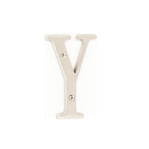 Plaque de porte en laiton avec lettres alphabétiques, enseigne murale en métal pour la décoration de la maison - Product Image 1