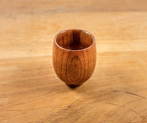 Taza de Madera Hecha a Mano, Taza de Café y Té de Madera Natural Ecológica, Taza de Cerveza Pequeña con Logotipo Personalizado al por Mayor - Product Image 2