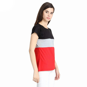 Camiseta de Mujer de Alta Calidad con Diseño de Logotipo Personalizado y Apliques, Ecológica, Suave y Transpirable para Uso en Verano - Product Image 2