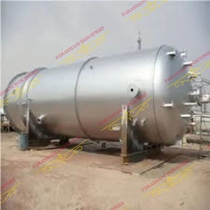 Tanque de Almacenamiento Cilíndrico Industrial Personalizado de Acero al Carbono y Fibra de Vidrio Reforzado (FRP) para Productos Químicos, Agua y Líquidos - Product Image 3