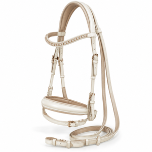 Bridon en cuir avec décoration en cristal, personnalisable, équipement équestre de haute qualité au meilleur prix, best-seller - Product Image 3
