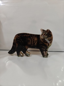 Gato de madera, animales de madera - Product Image 5