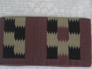 Manta de Silla de Montar de Lana de Nueva Zelanda con Patrón Azteca, Almohadilla para Caballo Estilo Western, Gruesa, Suave, Transpirable y Duradera, para Equitación - Product Image 3