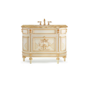 Mueble de tocador de madera de teca maciza de lujo, estilo moderno de mediados de siglo, ecológico, de primera calidad, para apartamento, hotel, villa - Product Image 2