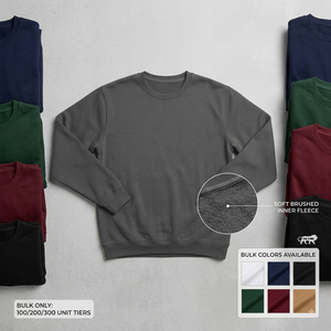 Sweat-shirt en molleton à col rond personnalisé pour hommes et femmes, 100% polyester, manches longues, pull décontracté pour l'hiver, vente en gros ODM, 280-300 GSM - Product Image 2
