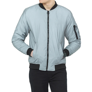 Private Label Winter Wear Men Bomber <b>Jacket</b> Men's <b>Slim</b> <b>Fit</b> Custom Logo and Design Lightweight Bomber <b>Jackets</b> - Product Image 2