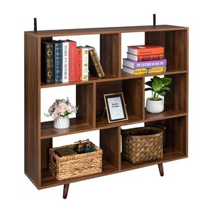 Libreria in Legno con Ripiani per Ingresso, Corridoio, Soggiorno, Ufficio Domestico - Product Image 5