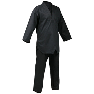 Uniforme de Taekwondo de Nuevo Diseño al por Mayor, Uniforme de Artes Marciales de Algodón con Cuello en V, Traje de Taekwondo para Hombre, Hecho en Pakistán - Product Image 2