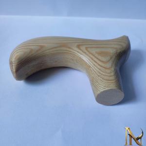 Poignée en bois rustique poli écologique avec forme naturelle, poignée en bâton faite à la main pour la décoration de la maison - Product Image 2