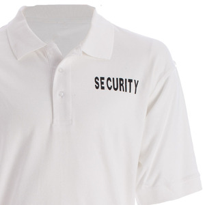 Polo de sécurité OEM avec logo imprimé pour l'été, 100% coton, coupe classique, pour agents de sécurité, vêtements de travail, t-shirt - Product Image 6