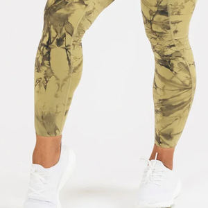 Pantalones de Yoga Sublimados de Marca Privada para Mujer, Leggings Deportivos No Transparentes, Ropa Deportiva de Compresión, Ropa Deportiva Estampada - Product Image 3