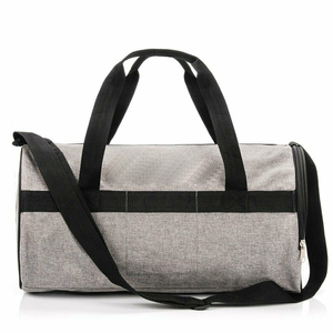 Unisex Solid Polyester Anti-Theft Water Resistant Gym Bag Durable Sports Duffel Lightweight Fitness Travel Bag Zipper Pockets - Product Image 6