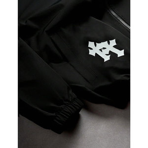 Men's Graphic <b>Jacket</b> Zip Up Varsity Lightweght Color Block Windbreaker Vintage Bomber Coats Streetwear - Product Image 4