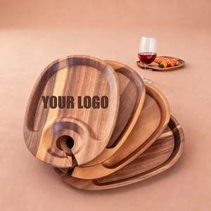 Plateau de petit-déjeuner en bois d'acacia de qualité supérieure avec pieds pliables pour le service au lit et une expérience culinaire matinale luxueuse - Product Image 1